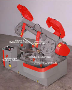 Sega a nastro orizzontale idraulica per acciaio e leghe - Product Image 2