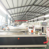 Sierra de corte de perlas de vidrio WEIKE CNC WLX-90A con transmisión inalámbrica Bluetooth de 90 grados para perfiles de puertas y ventanas de aluminio