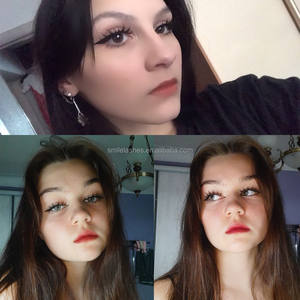 Pestañas Postizas <span class=keywords><strong>de</strong></span> Pelo Sintético 2026 New Little Devil Cos, Tallos Rígidos, Gruesas para la Parte Superior del Ojo, 5 Pares, Naturales, Estilo Lolita, Caja Leim - Product Image 6