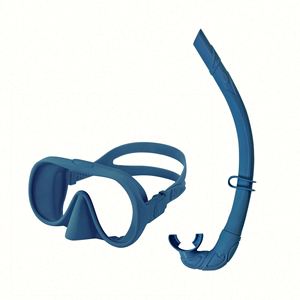 Máscaras de Buceo de Silicona con Marco de Vidrio Templado para Adultos, Marca Mairun, Venta al Por Mayor, OEM, ODM, Fabricadas en EE. UU., Visión Amplia, Juego de Snorkel, Opción de Logotipo Personalizado - Product Image 3