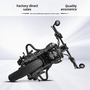 <span class=keywords><strong>BenDa</strong></span> Grey Stone 250 Moto Modello 007 Nuovo Paraurti Modificato Protezione Paraurti Schienale Pieghevole Portapacchi Laterale a Sgancio Rapido - Product Image 4