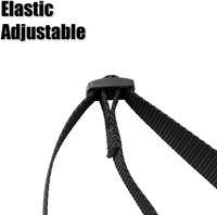 Ceinture de sécurité réglable en polyester et nylon pour animaux de compagnie, une attache pour trois, respectueuse de l'environnement, pour chiens de taille moyenne, style classique