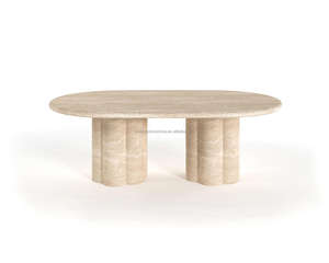 <span class=keywords><strong>Mesa</strong></span> de Centro de Piedra Caliza Blanca Elegante, Novedad 2024, <span class=keywords><strong>Mesa</strong></span> de Salón de Diseño, <span class=keywords><strong>Mesa</strong></span> de Centro de <span class=keywords><strong>Travertino</strong></span> Beige - Product Image 6