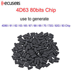 4 d63 80Bit ID83 Transponder Blank Car Key Chip ID4D63 63 Chip per Ford Focus Edge per Mazda 2 3 per Mecury per Lincoln - Product Image 4