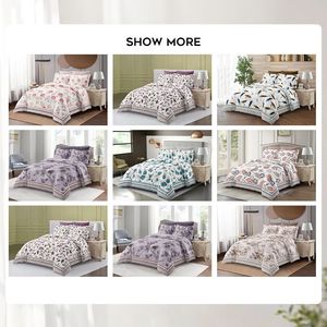 Оптовая продажа, 6 шт., тканые одеяла из микрофибры с цветочным принтом и полосками, двойной размер для взрослых, в сумке - Product Image 2