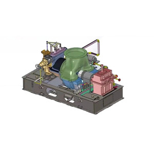 DTEC 공장, 증기 터빈 발전 제공 3MW 소형 증기 터빈 전력 생성 증기 터빈 정밀 검사 - Product Image 4