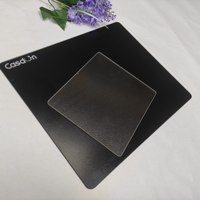 2mm 3.2mm 4mm ultra White Low Iron Tempered Glass, Heat-resistant Embossed Photovoltaic Glass, Semi Transparent