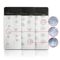 Paquete de 10 cúpulas para audífonos Oticon Minifit OpenBass de 8mm/10mm/12mm.