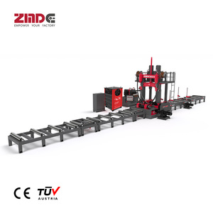 Zmde H chùm thép lắp ráp thẳng t chùm hàn dây chuyền sản xuất kim loại chùm lắp ráp hàn thẳng máy - Product Image 1