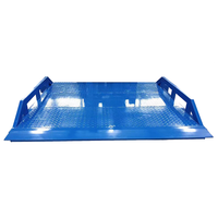 Rampe de conteneur en acier robuste pour le chargement et le déchargement de produits lourds
