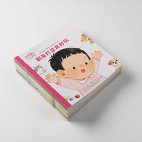 Impression personnalisée de livrets pour enfants avec reliure parfaite, impression offset et numérique sur papier couché et cartonné, boîte incluse