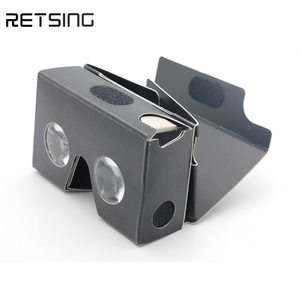 Fabrika kaynağı ucuz Google karton V2.0 VR 3D gözlük Smartphone için sanal gerçeklik karton VR görüntüleyici - Product Image 5