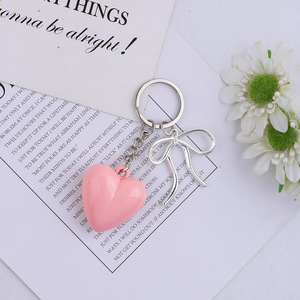 พวงกุญแจรูปหัวใจขนาดใหญ่ทำจากเรซินสุดสร้างสรรค์สไตล์เกาหลีเครื่องประดับแขวนอเนกประสงค์ - Product Image 6