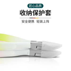 Cortauñas de acero inoxidable con diseño de pico de águila, apertura de mandíbula ancha, profesional, para uñas gruesas y difíciles de cortar, uso para personas mayores - Product Image 4