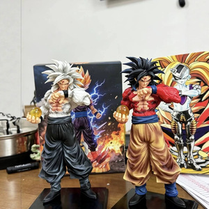 ฟิกเกอร์ซุนโกคู ซูเปอร์ไซย่า 4 ซูเปอร์ไซย่า 5 จากดราก้อนบอล Z <span class=keywords><strong>GT</strong></span> ขนาด 25 ซม. วัสดุ PVC ของสะสมพร้อมกล่อง ของเล่นสะสม ของขวัญ - Product Image 2