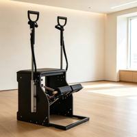 Chaise Wunda de Pilates Professionnelle, Équipement de Fitness Commercial pour Pilates, Poignées de Résistance, Entraînement du Core en Studio, Rééducation