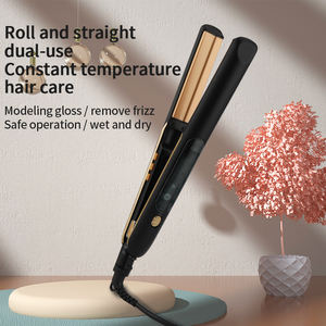 Resuxi man305 điện áp kép 2 trong 1 phẳng sắt cho phi Mỹ tóc phẳng Irons quăn thẳng tóc ép tóc và cur - Product Image 2