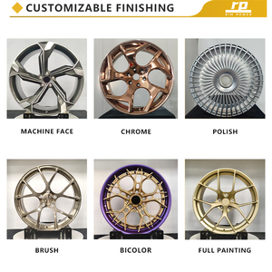 Pintura completa dorada 22 pulgadas 5 agujeros 5x112 monobloque superventas <span class=keywords><strong>llantas</strong></span> de coche forjadas - Product Image 4