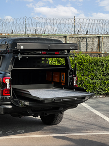 Organizador de Carga Deslizante Universal de Aluminio para Camionetas, Accesorios Exteriores Compatibles con Wrangler, FJ Cruiser, TJ - Product Image 2