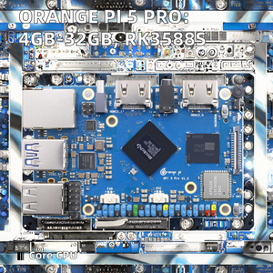 Orange Pi 5 Pro Placa DE DESARROLLO RK3588S de suministro de fábrica Rockchip con 4GB 8GB 16GB 32GB LPDDR5 <span class=keywords><strong>Android</strong></span> OS Kits - Product Image 6