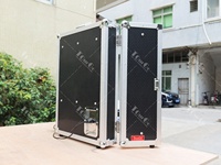 Flight case fournisseurs flight case personnalisé noir aluminium aluminium être personnalisé ignifuge