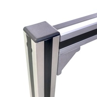 Ligne de production de panneaux de blocs entièrement automatique en aluminium extrudé à 135 degrés, profilé en aluminium personnalisé