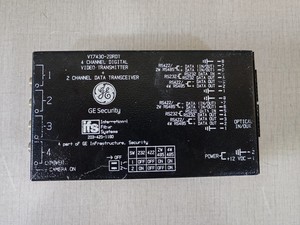Système de sécurité PLC/IFs VT7430-2DRDT 4 canaux vidéo numériques &amp;   Émetteur-récepteur de données 2 canaux pour produit sous garantie - Product Image 2
