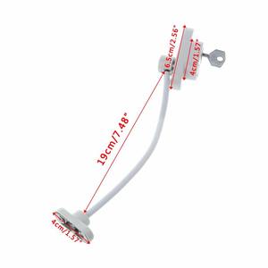 Verrou de sécurité pour fenêtre de protection contre les chutes pour bébé - Product Image 6