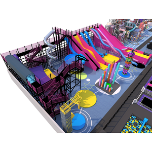 Детская горка для помещений, коммерческая горка для детских игровых площадок, подходит для коммерческих крытых игровых комплексов - Product Image 2