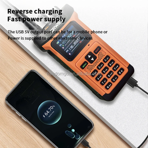 Radio Bidireccional Analógica de Doble Banda VHF/UHF CRWSTA GX-8500, Walkie Talkie Portátil de 20W de Potencia y Largo Alcance, Transceptor HF - Product Image 3