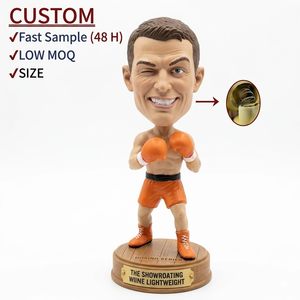 Statuetta Personalizzata in Resina di Eroe del Pugilato, Figurina Sportiva Personalizzata per Souvenir Aziendali, Decorazione e Regalo Professionale - Product Image 5
