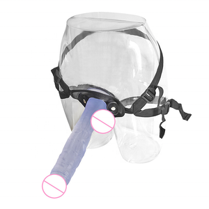 Männliche und weibliche tragbare Simulation Dildo Adult Sexspielzeug Mastur bator für Lesben - Product Image 3