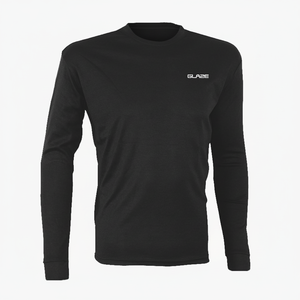 Venta al por mayor de encargo de montar en moto de manga larga capa base ropa ecuestre Tops - Product Image 1