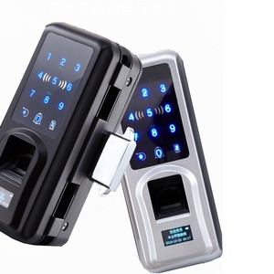 <span class=keywords><strong>inteligente</strong></span> <span class=keywords><strong>huella</strong></span> Digital <span class=keywords><strong>cerradura</strong></span> de la puerta para puerta de vidrio <span class=keywords><strong>con</strong></span> App contraseña Control remoto desbloquear - Product Image 3