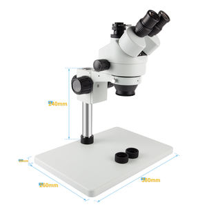 フル4KHD3.5X-90X Simul-Focalステレオ三眼顕微鏡セットパッド付きPCB電話はんだ付け修理用デジタルビデオカメラ - Product Image 2