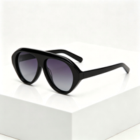 Lunettes de soleil polarisées à monture intégrale en acétate, tendance et populaires, protection UV pour hommes et femmes