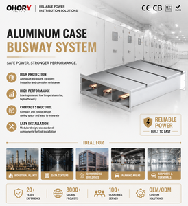 SK-LINE-G High Voltage Enclosed Busway Duct Isolated Phase Bus Duct for Power Transmission Energy <b>Conservation</b> Certified - Product Image 1