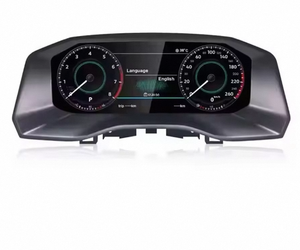 Nouvel écran LCD numérique 12,3'' HD 1920x720 avec <span class=keywords><strong>GPS</strong></span> intégré pour radio AUX pour VW Amarok 2017-2020, compteur de vitesse - Product Image 2