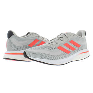 Chaussures Adidas Supernova pour hommes Couleur : Gris/Rouge 100% authentiques - Product Image 3