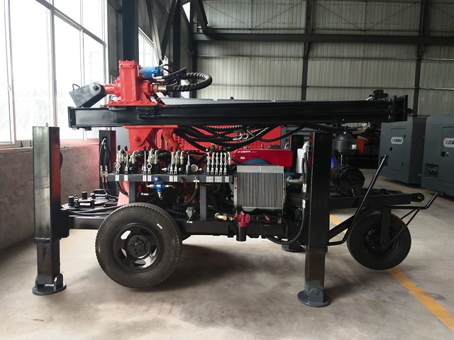 Trailer-Mounted DTH Drill Rig DR-304