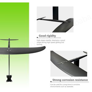 Nuevo diseño Hydrofoil GY1060 lámina de fibra de carbono deportes acuáticos 1726sqcm Kite Surfing Wing Foil tabla de surf eléctrica Hydrofoil Wingfoil - Product Image 5