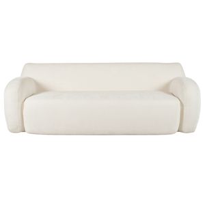 DB U-Style 81,5 Sofá de compresión minimalista Diseño curvo Convertible de 3 plazas para salas de estar Dormitorios y apartamentos - Product Image 3