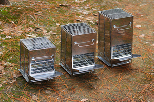 Outdoor Stainless Steel Square Wood Stove BBQ <strong>Grill</strong> Picnic Stove Outdoor <strong>Mini</strong> <strong>Charcoal</strong> Stove Folding <strong>Grill</strong> - Product Image 6