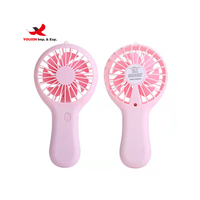 Ventilador de Mano Eléctrico FENGFLY RL-787 RTS, Ventilador Personal USB Recargable, Mini, Bonito, 3 Velocidades, 400mAh, 2-4 Unidades