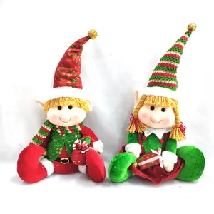 Weihnachts fest Geschenk Ornamente Baum hängen Puppe Plüsch Weihnachts spielzeug Weihnachts elfen Puppen