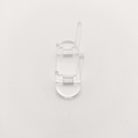 Support d'affichage multicouche en PMMA transparent de 8 mm d'épaisseur à double support, pour présentoirs de vêtements, finition polie, montage facile – Meilleures ventes