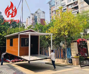 Có Thể Tháo Rời Gấp Mở Rộng Sống Có Thể Gập Lại Nhà Sang Trọng Đúc Sẵn Mô-đun Nhà Container 20 40 Ft Chân Nhà Nhà Giá - Product Image 2
