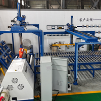 Machine à cintrer les tôles CNC à 4 rouleaux JUGAO, ligne de production de pliage de tôles métalliques de haute précision pour les usines de chaudières et d'échangeurs thermiques