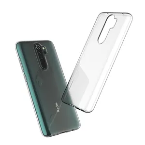 עבור Xiaomi Redmi הערה 8 פרו ברור מקרה Ultra Slim דק רך TPU מגן כריכה אחורית עם שקוף פגוש מקרי