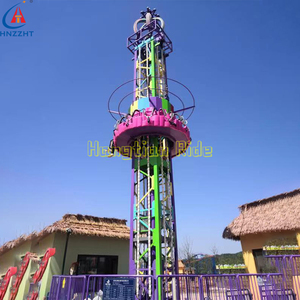 <span class=keywords><strong>Tour</strong></span> de chute 15m/26m/36m Rotating Amusement Park Playground Outdoor Exciting Games Drop Tower - Product Image 2